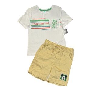 Disney Store Mickey Mouse shorts outfit